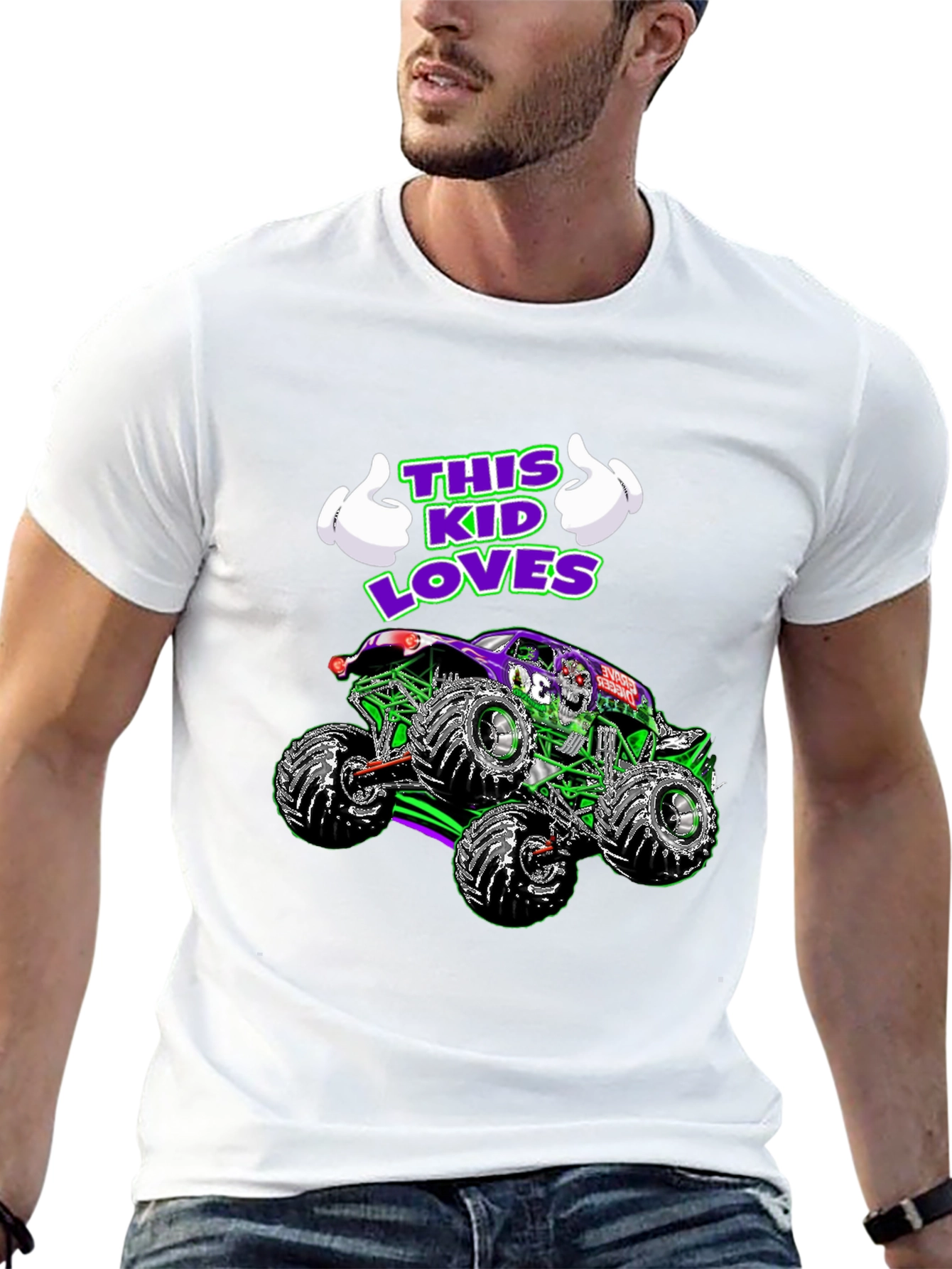 This Kid Loves Monster Trucks T-Shirt
