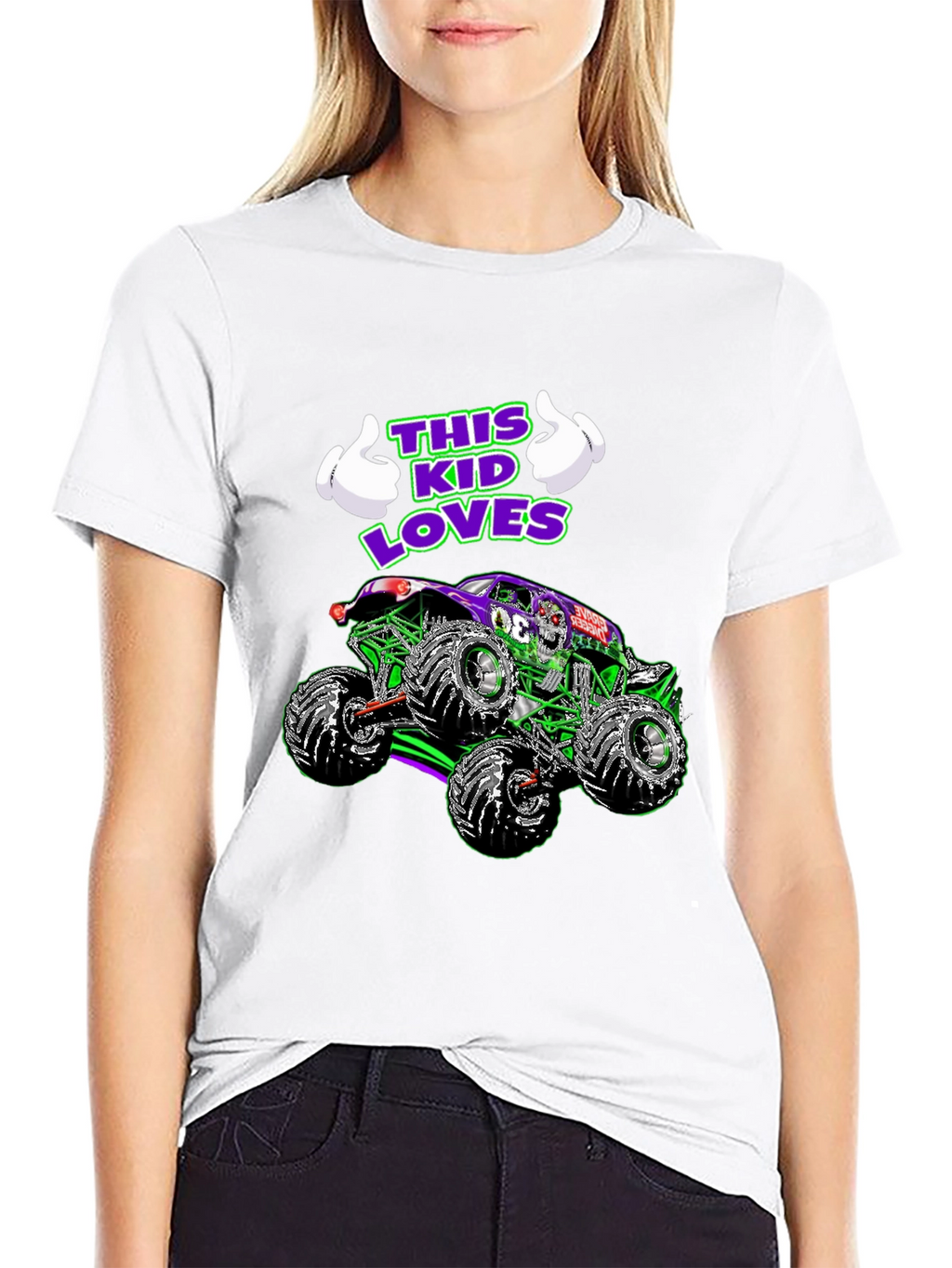 This Kid Loves Monster Trucks T-Shirt