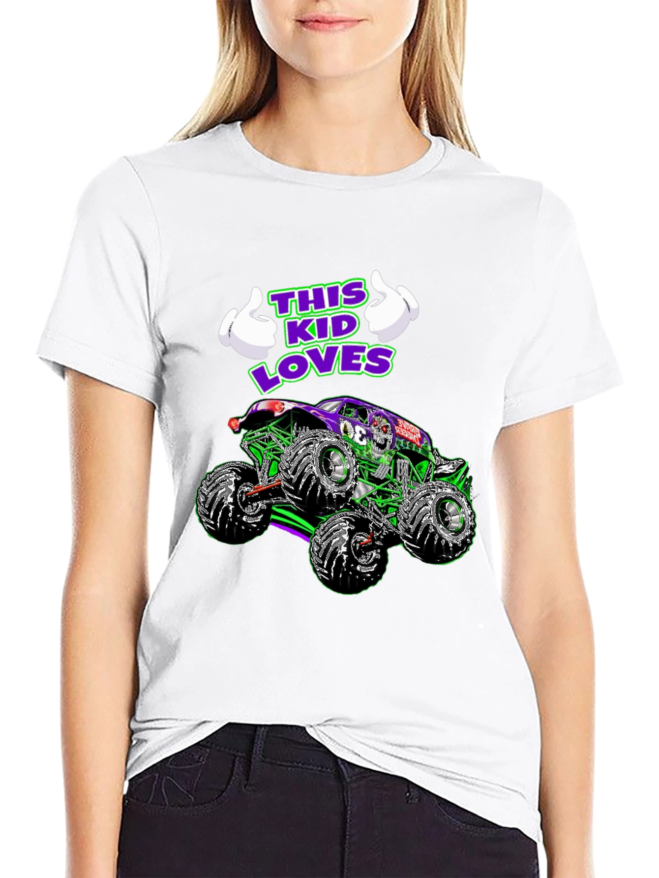 This Kid Loves Monster Trucks T-Shirt