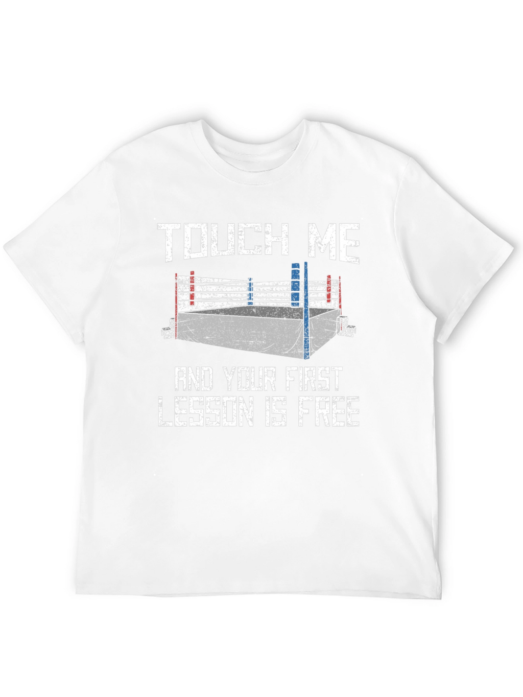 Touch Me Boxing T-Shirt - Funny Martial Arts Tee