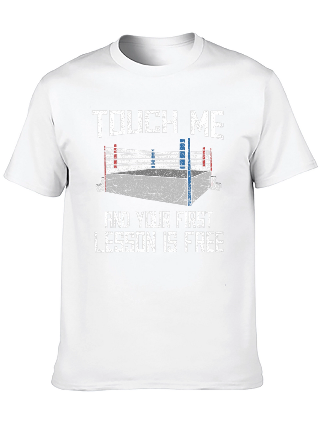 Touch Me Boxing T-Shirt - Funny Martial Arts Tee