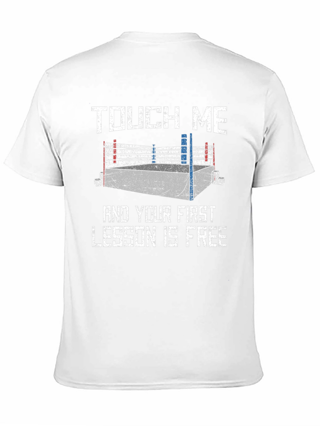 Touch Me Boxing T-Shirt - Funny Martial Arts Tee
