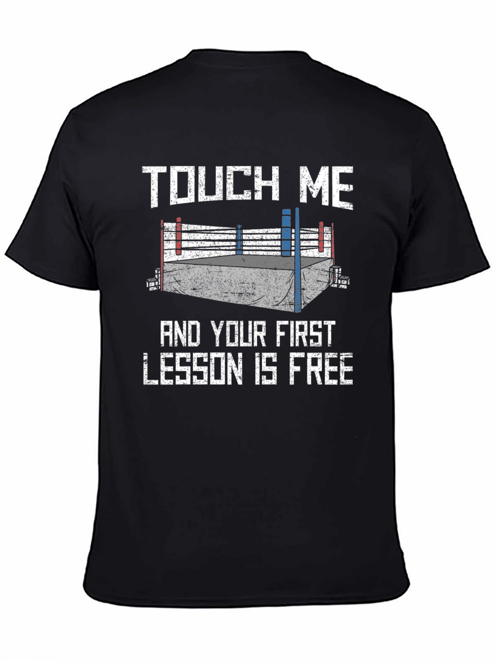 Touch Me Boxing T-Shirt - Funny Martial Arts Tee