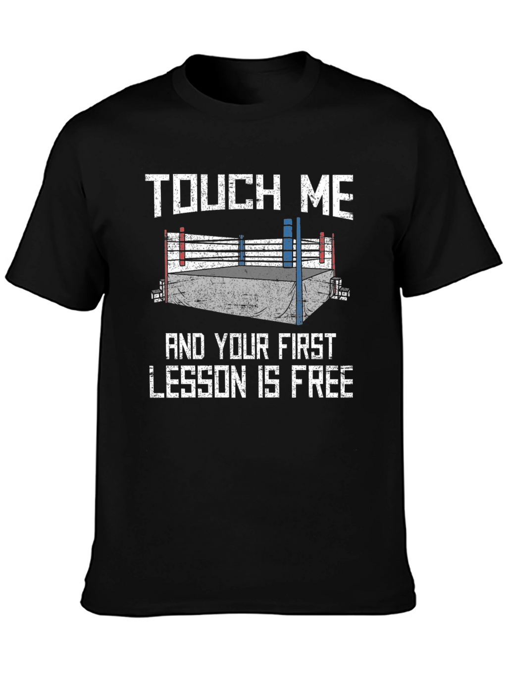 Touch Me Boxing T-Shirt - Funny Martial Arts Tee