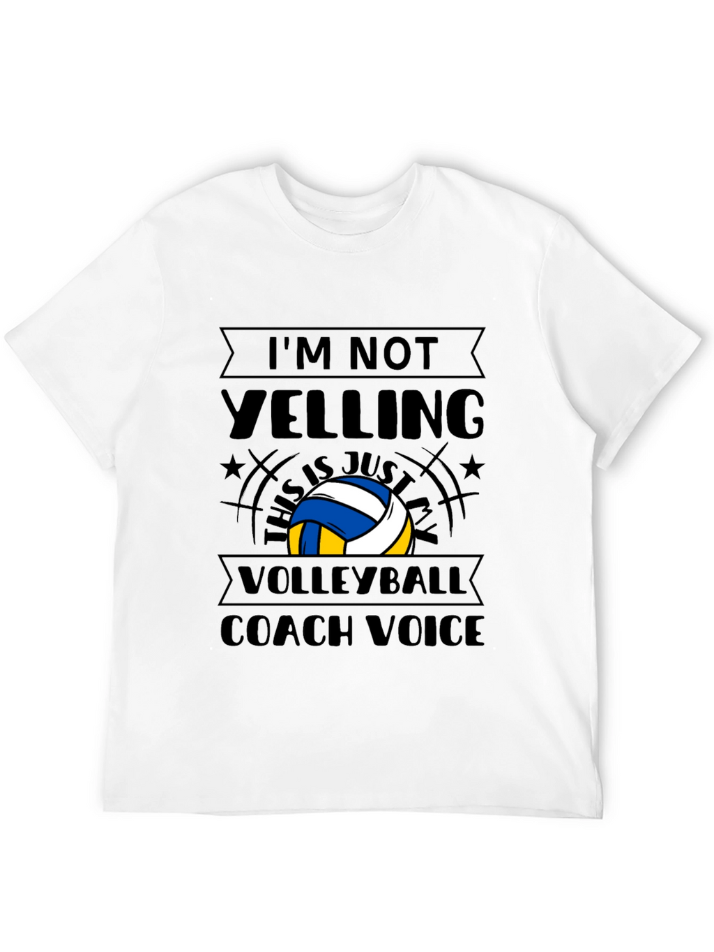 Volleyball Coach Voice T-Shirt - Funny Gift Idea