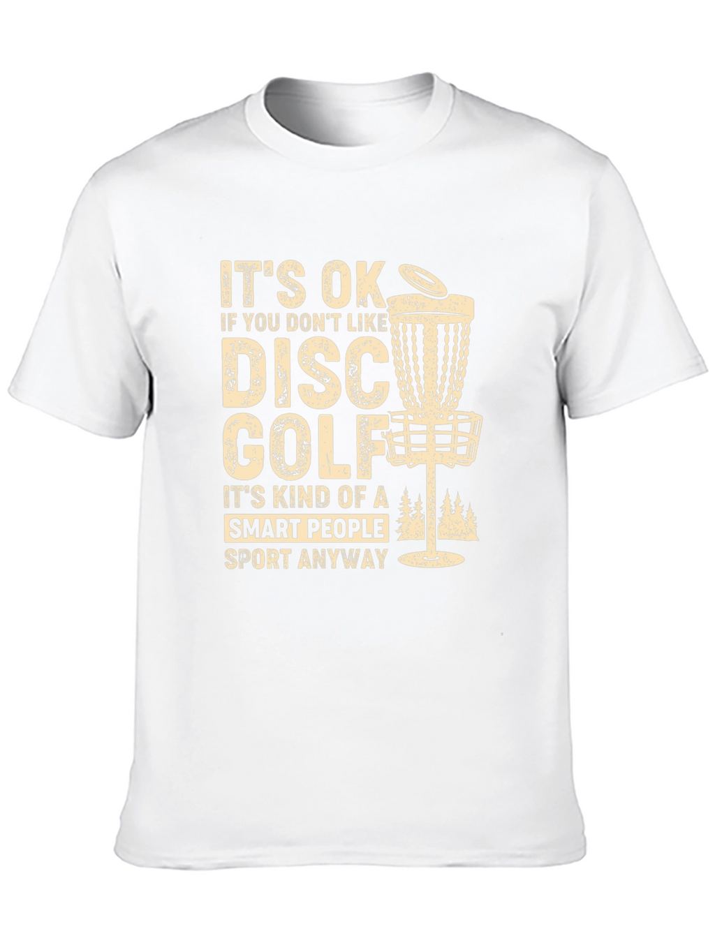 Disc Golf Smart People Sport T-Shirt