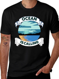 Ocean Is Calling Graphic T-Shirt