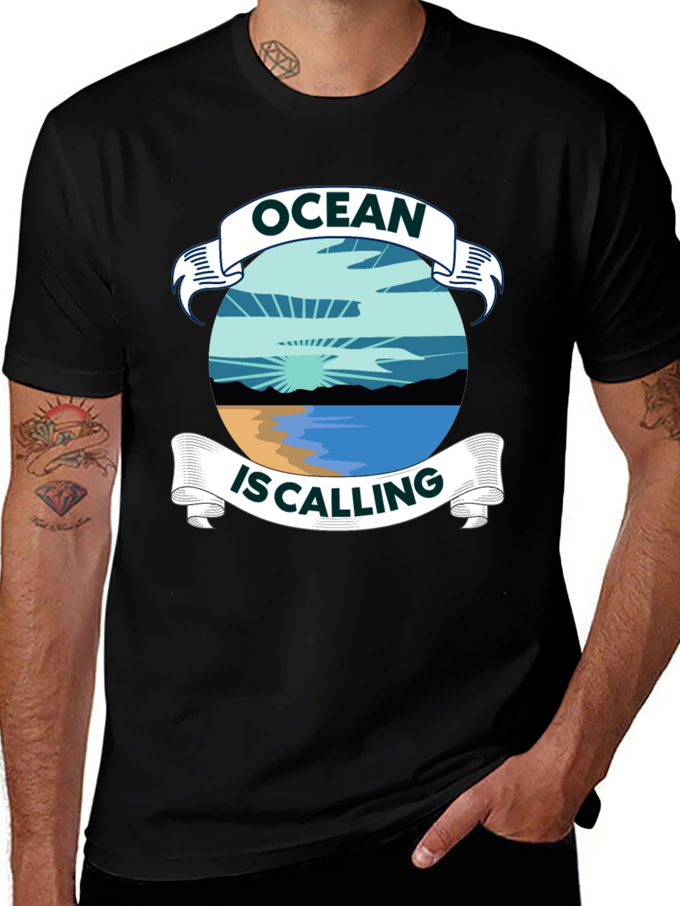 Ocean Is Calling Graphic T-Shirt