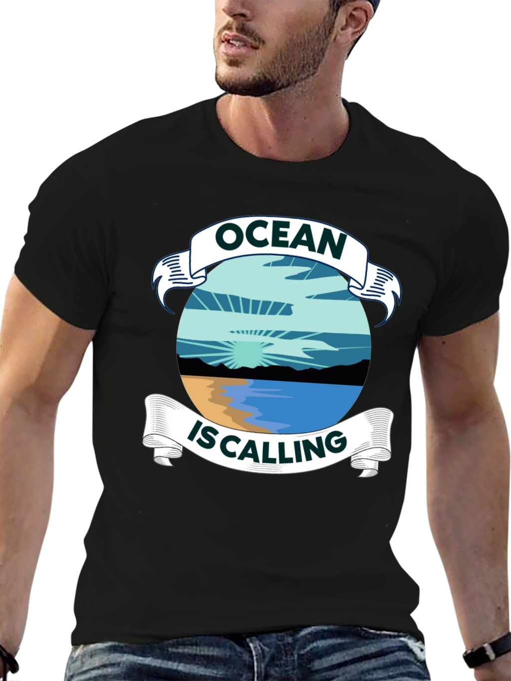 Ocean Is Calling Graphic T-Shirt