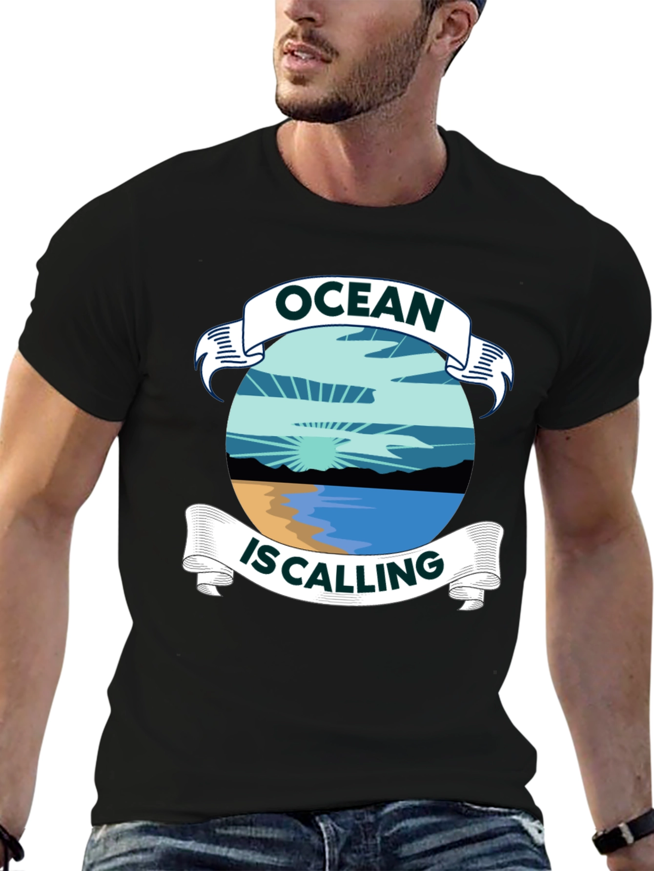 Ocean Is Calling Graphic T-Shirt