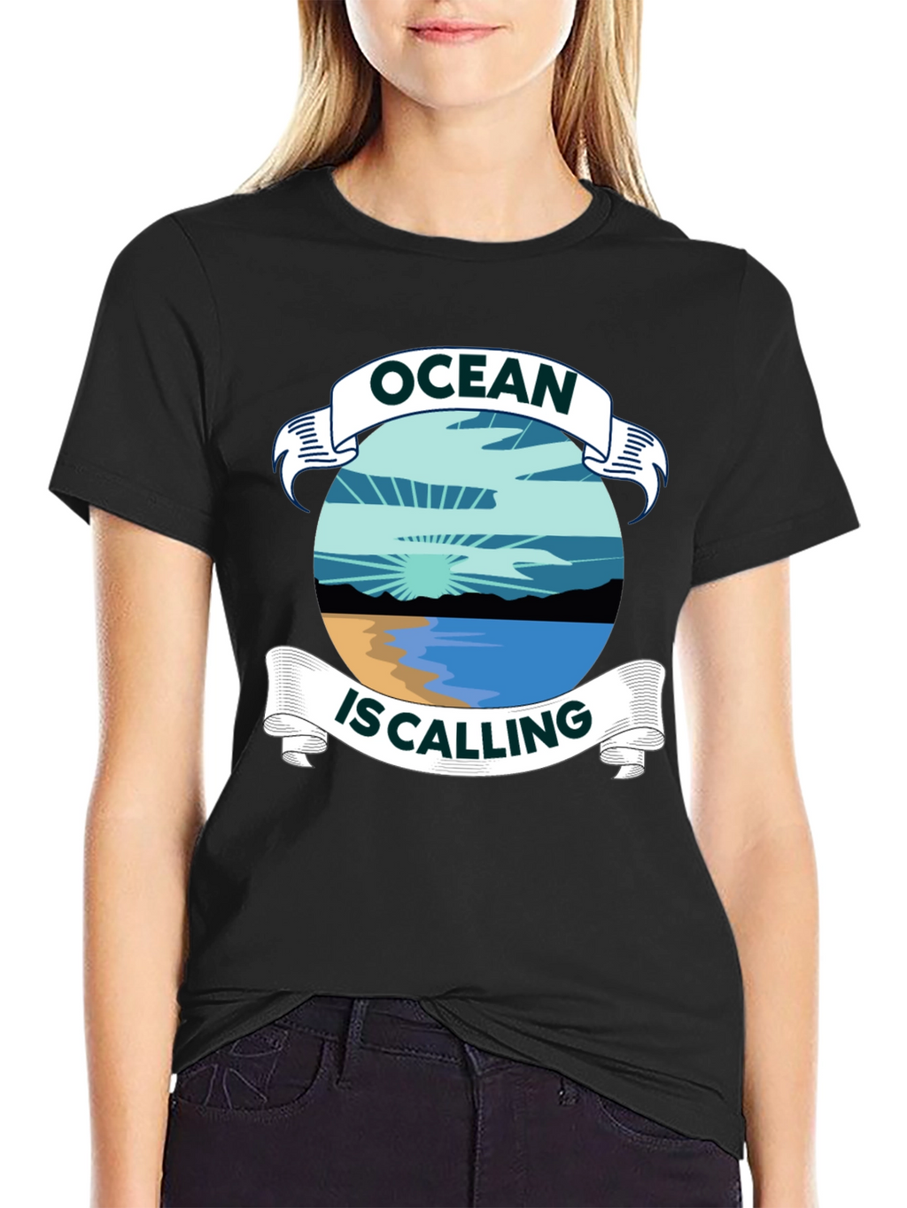 Ocean Is Calling Graphic T-Shirt