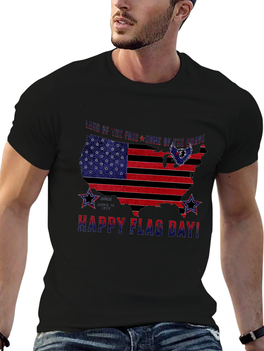 Happy Flag Day USA Patriotic T-Shirt