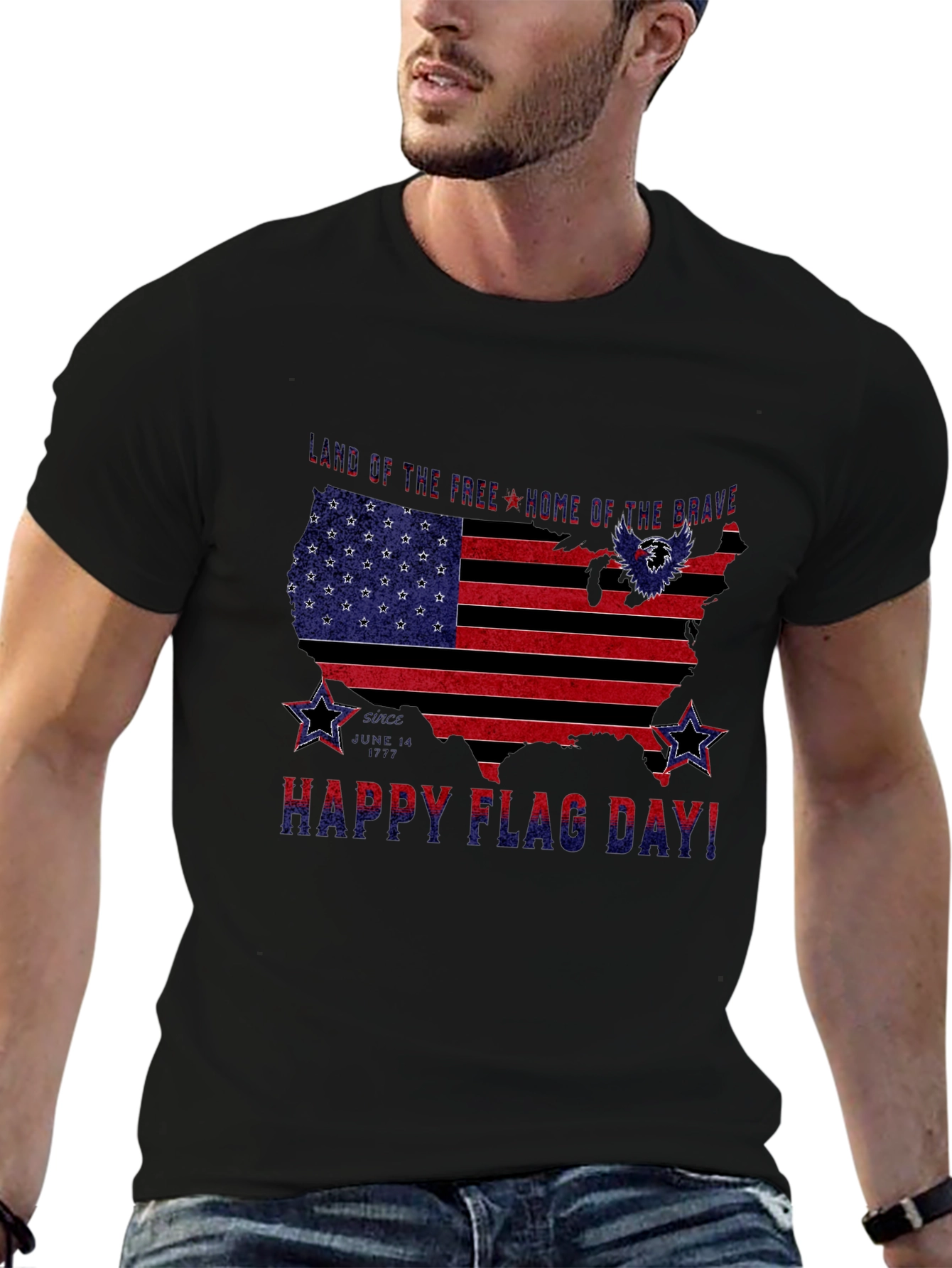 Happy Flag Day USA Patriotic T-Shirt
