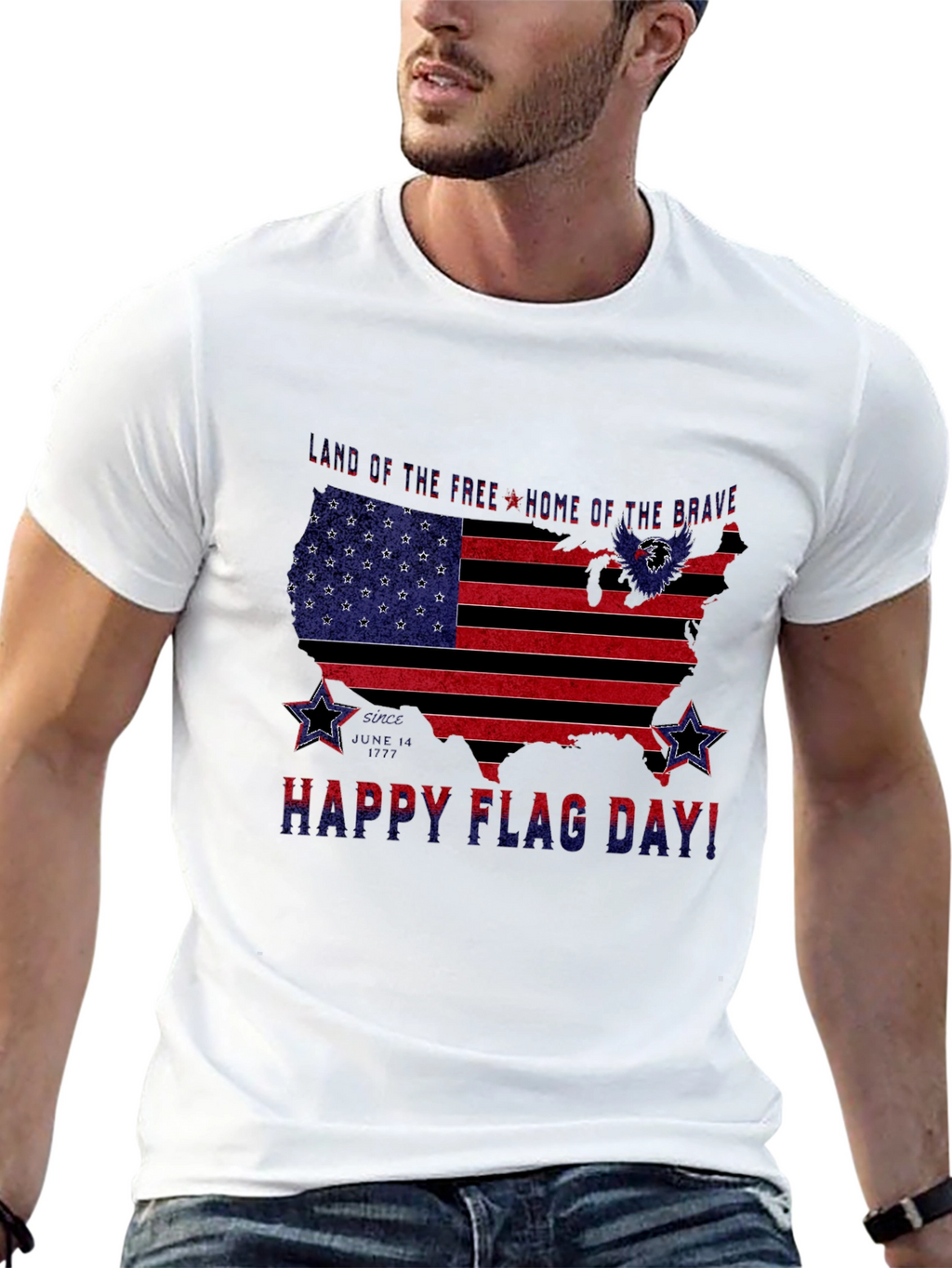 Happy Flag Day USA Patriotic T-Shirt