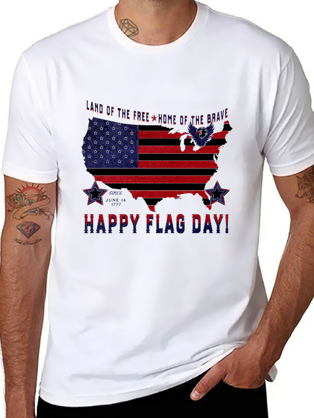 Happy Flag Day USA Patriotic T-Shirt