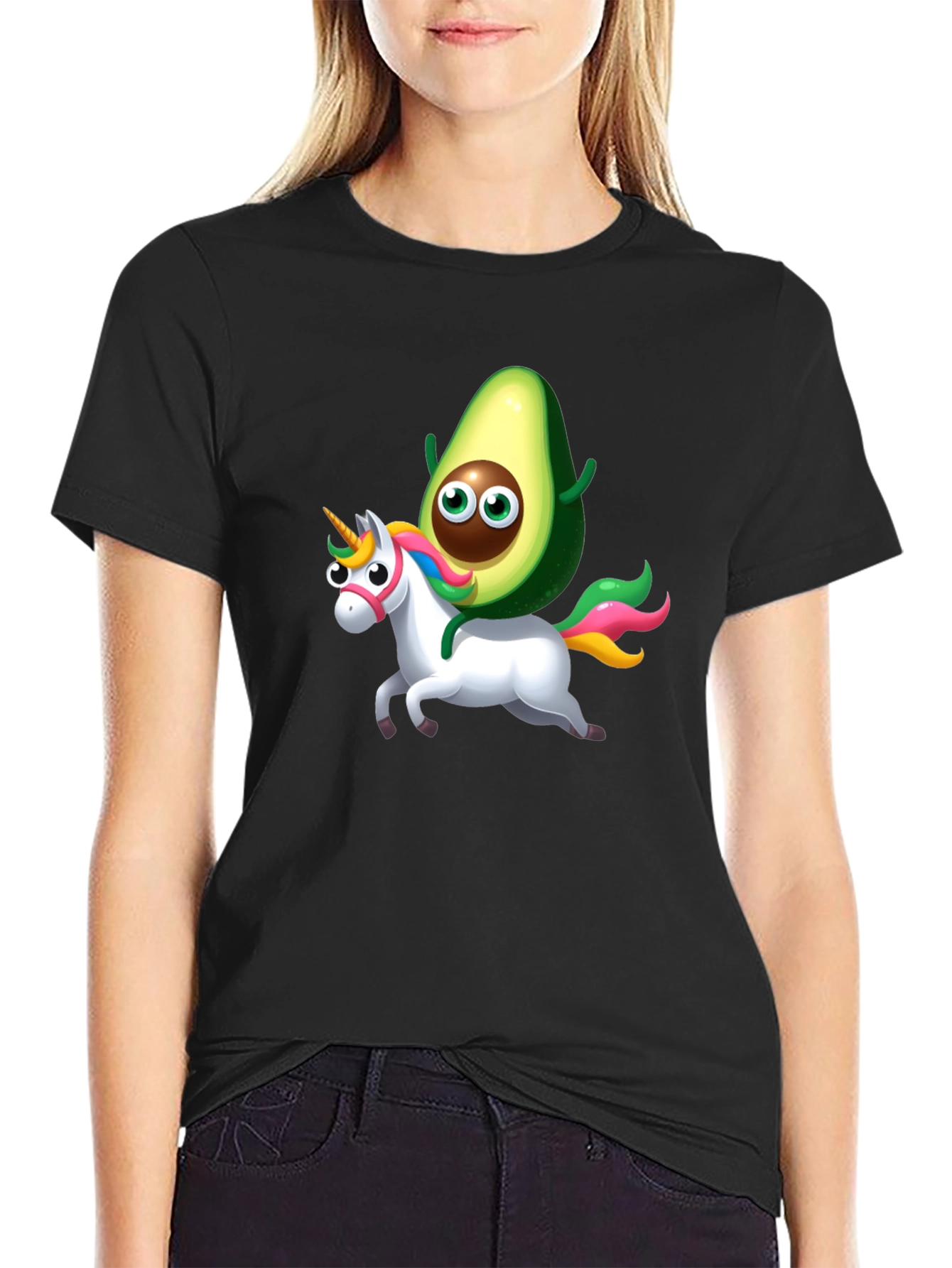 Avocado Unicorn T-Shirt - Fun & Unique Design