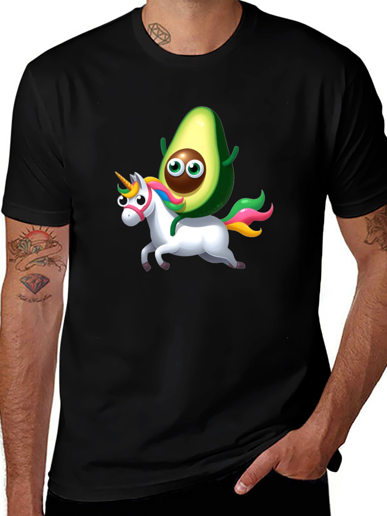 Avocado Unicorn T-Shirt - Fun & Unique Design