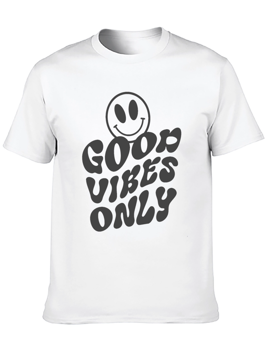 Good Vibes Only Graphic T-Shirt - Black