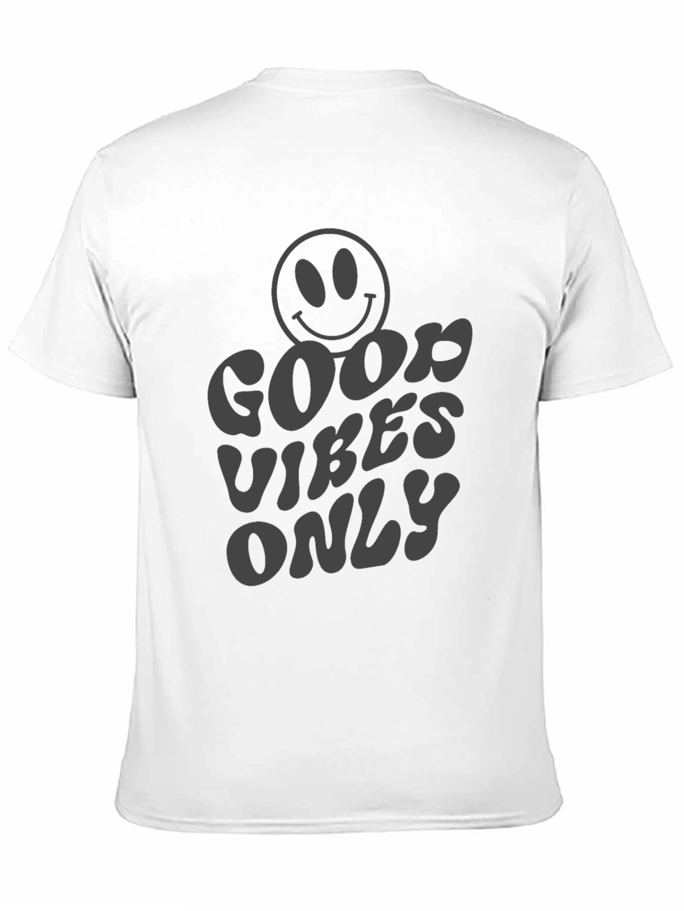 Good Vibes Only Graphic T-Shirt - Black