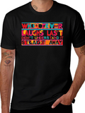 Humorous Whoever Laughs Last T-Shirt