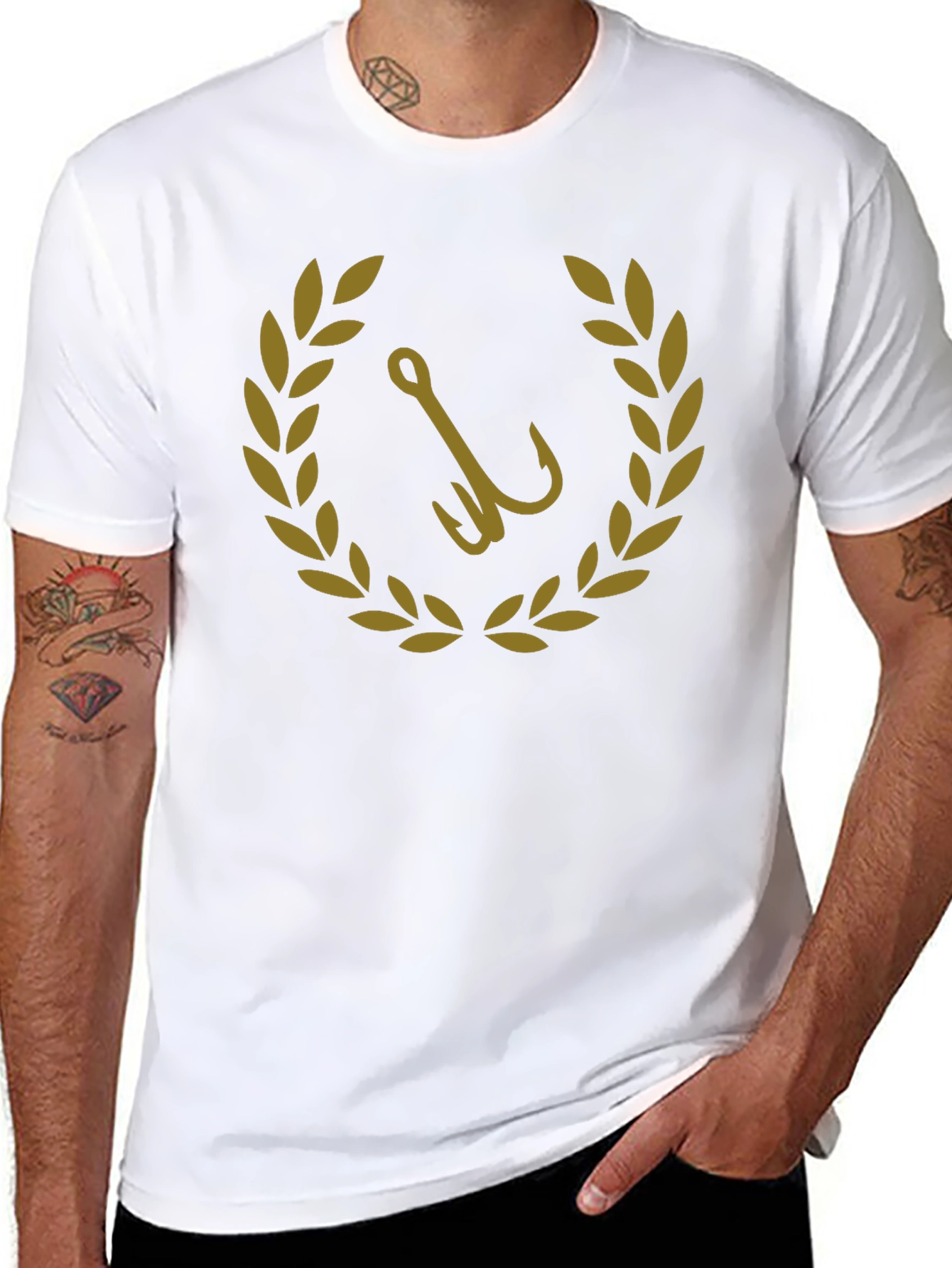 Hook & Laurel Black T-Shirt