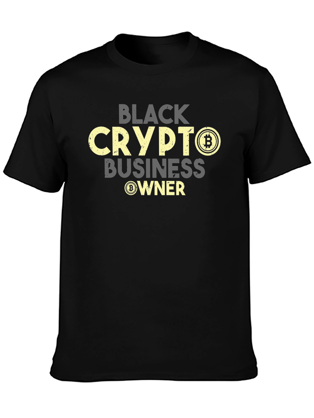 Black Crypto Business Owner T-Shirt