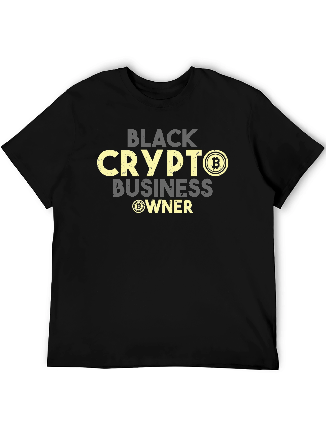 Black Crypto Business Owner T-Shirt
