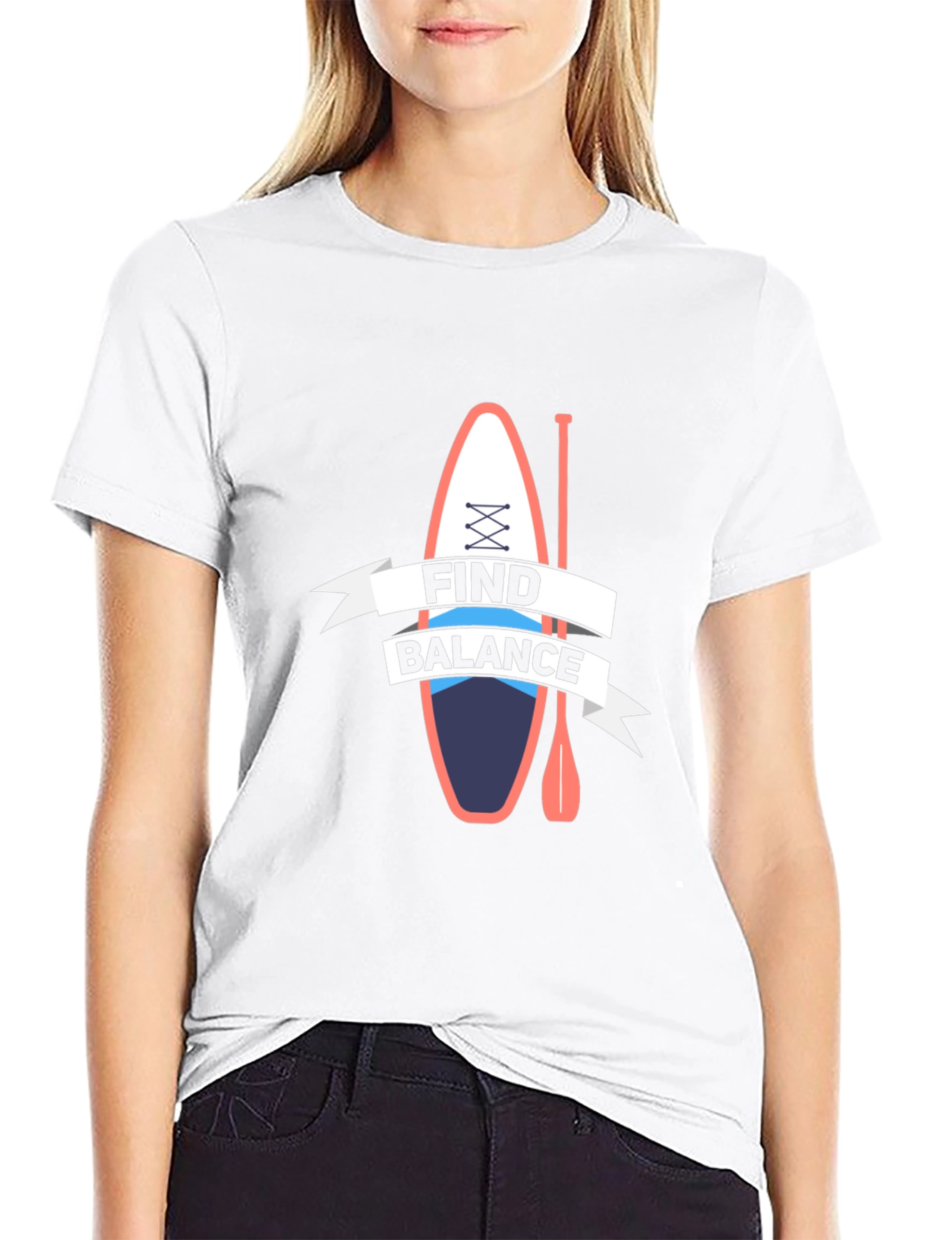 Find Balance Paddle Board T-Shirt
