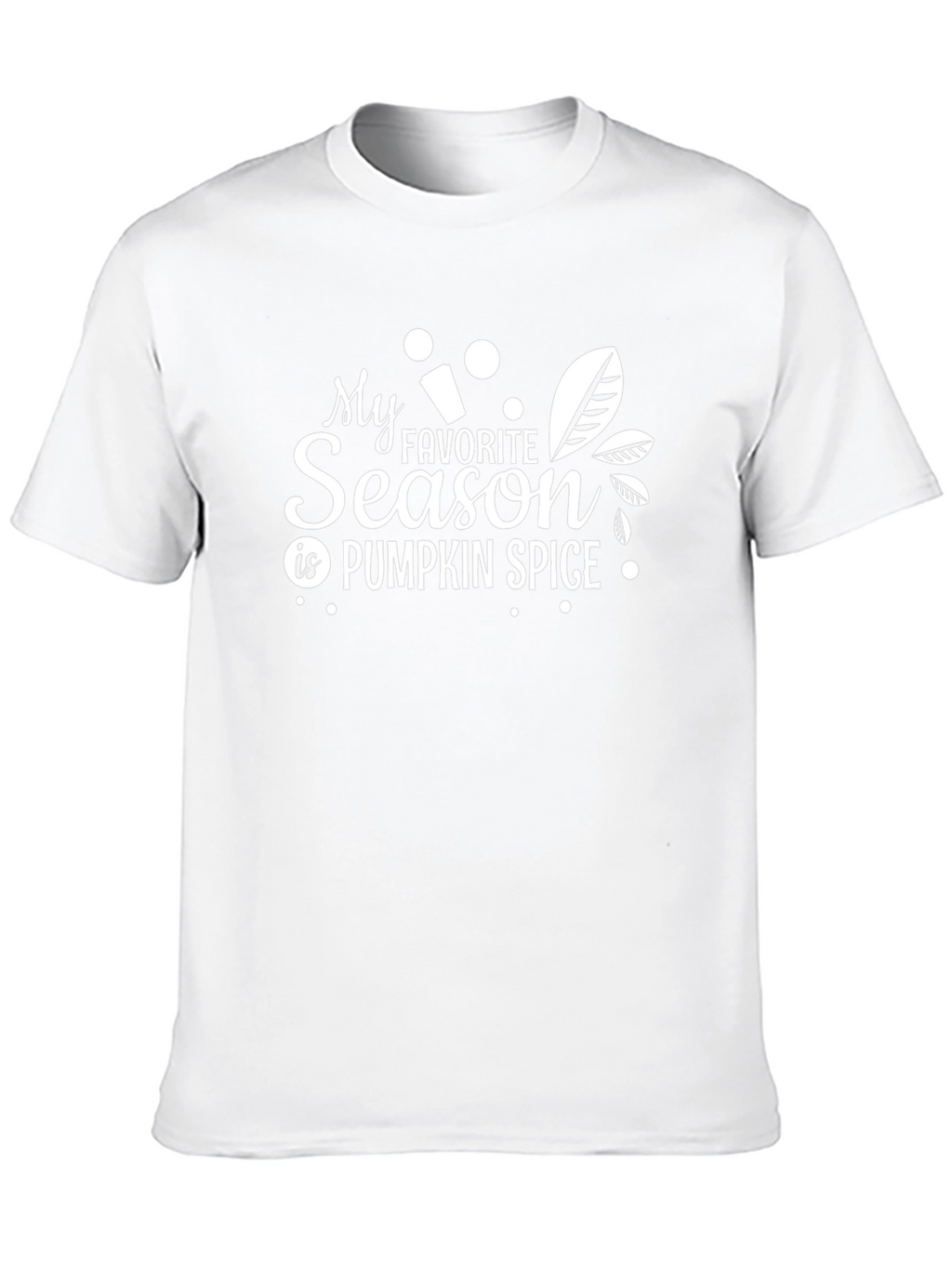 Pumpkin Spice Season Graphic Tee - Black