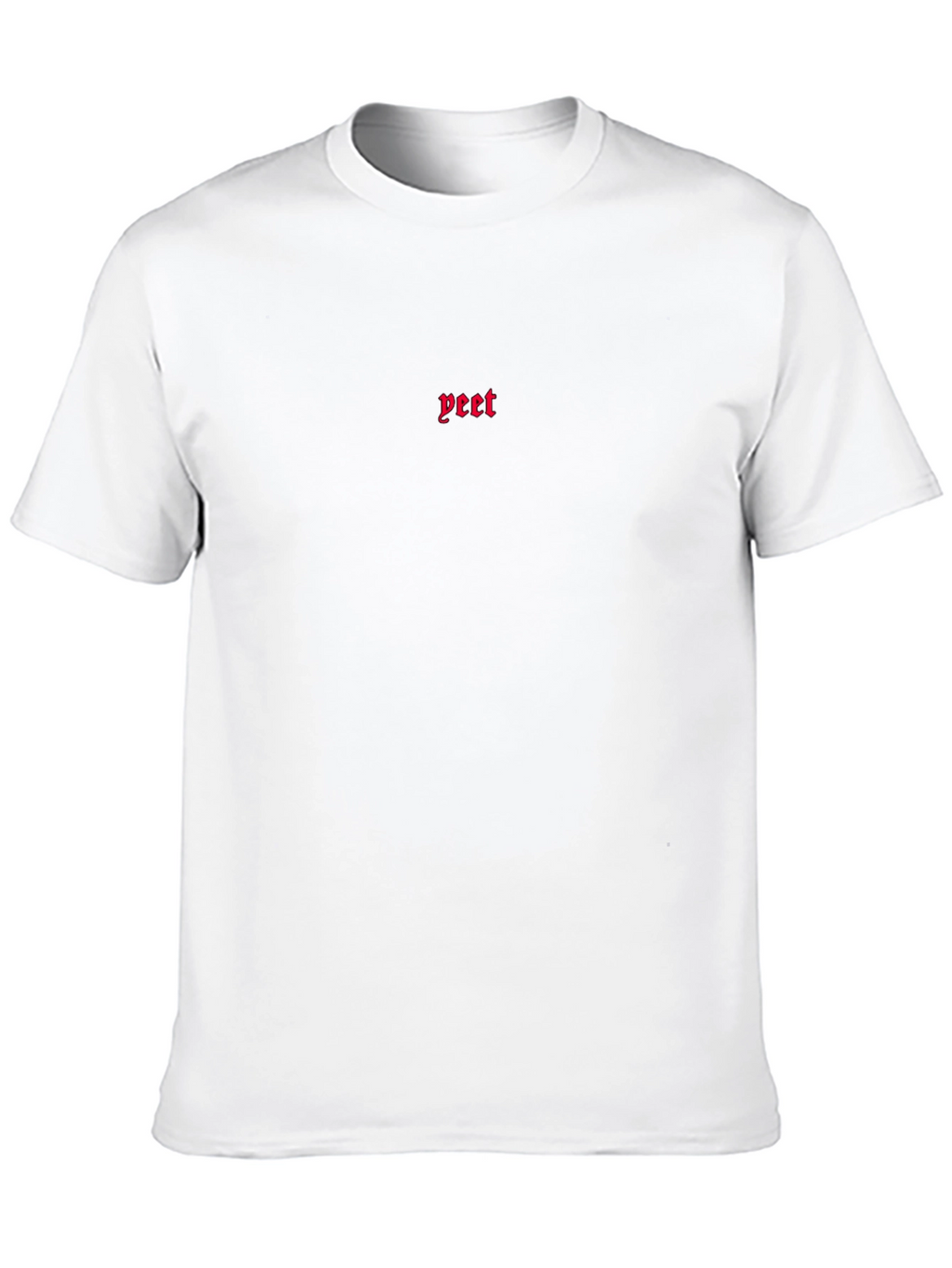 Yeet Graphic Tee - Black Casual T-Shirt