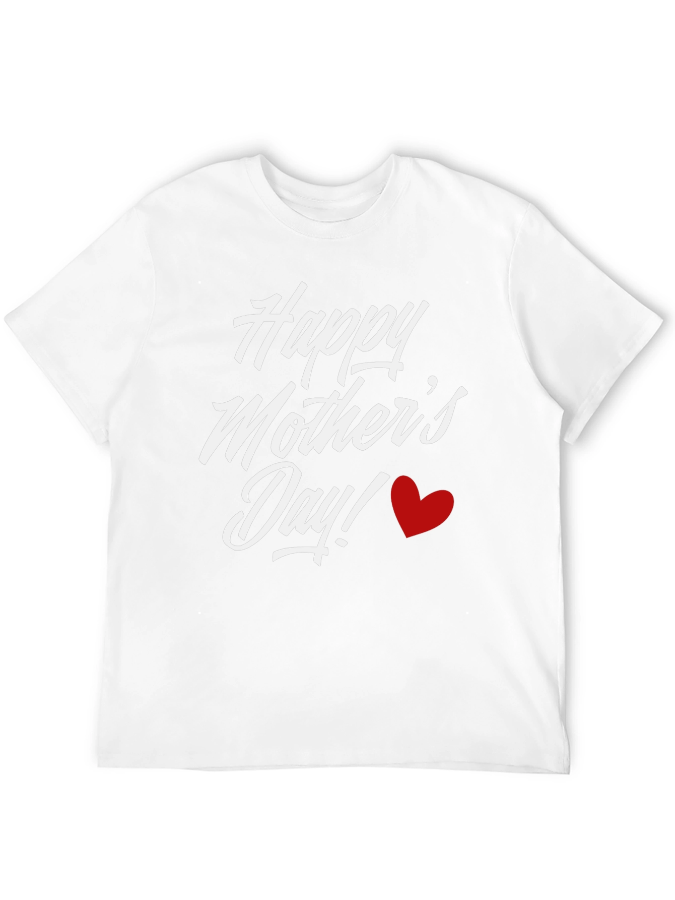 Happy Mothers Day T-Shirt - Black