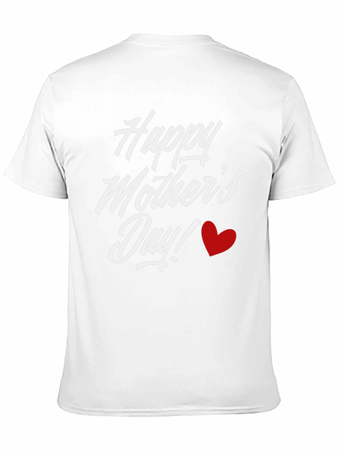 Happy Mothers Day T-Shirt - Black