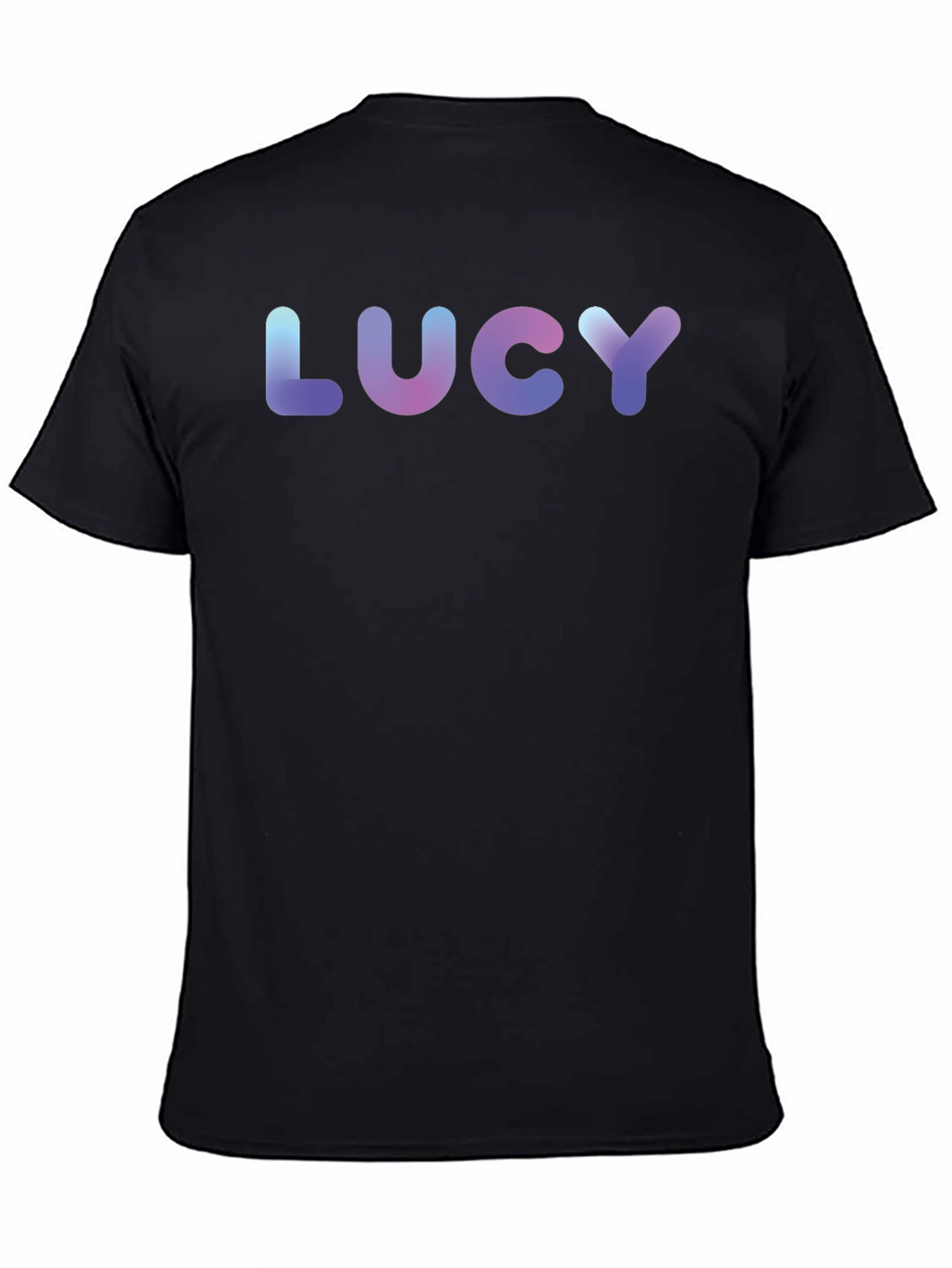 Lucy Graphic T-Shirt - Black Cotton Blend
