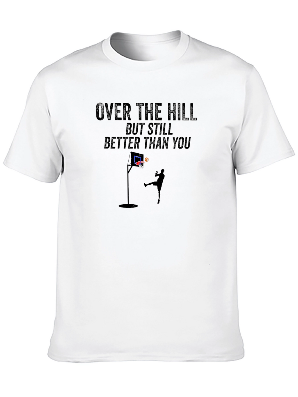 Over the Hill Basketball T-Shirt