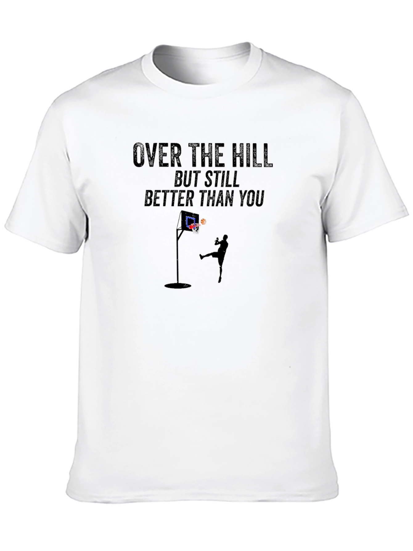 Over the Hill Basketball T-Shirt