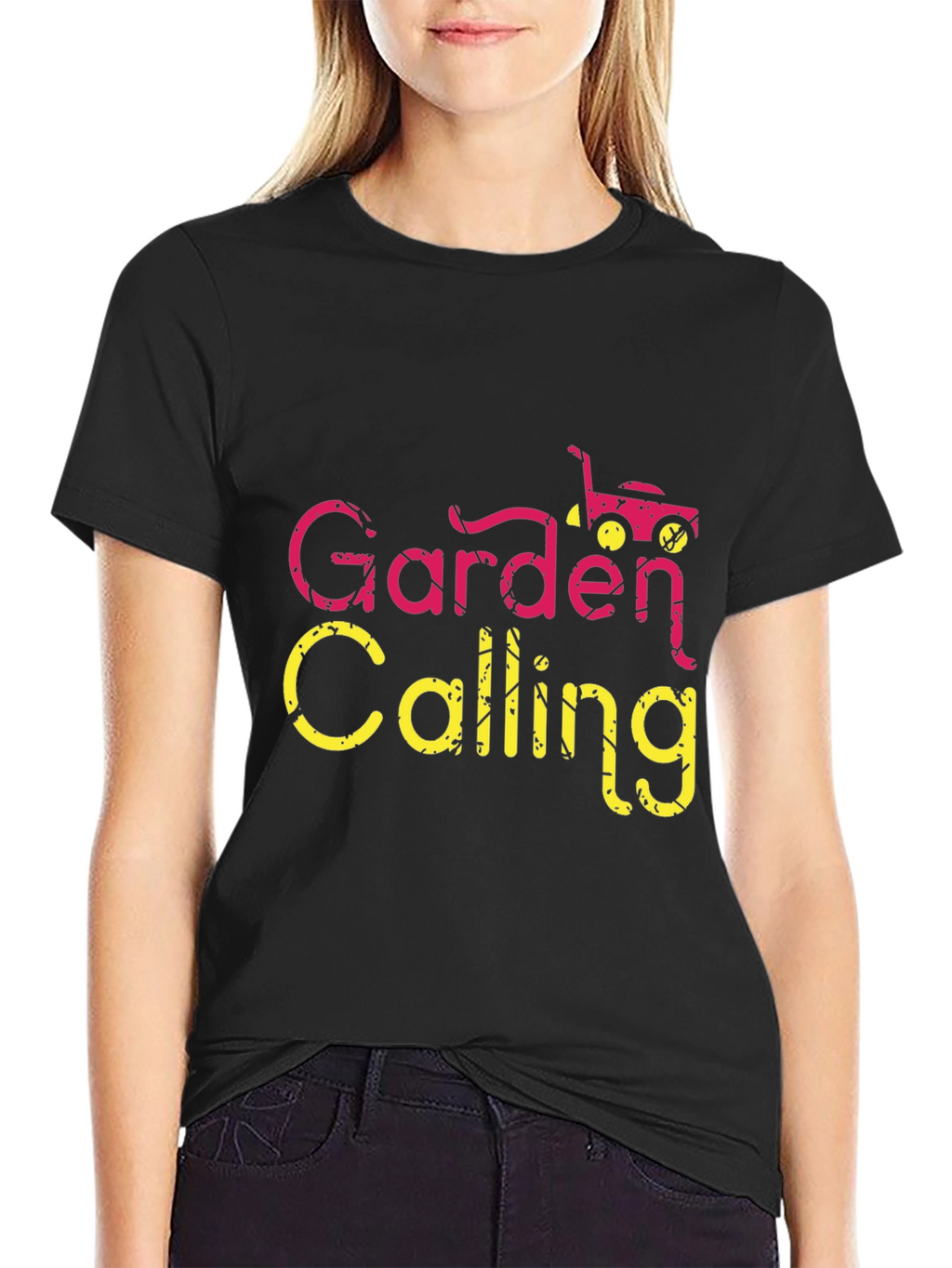 Garden Calling Black T-Shirt