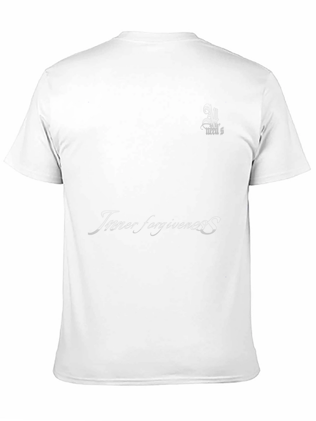 Inner Forgiveness Black Graphic T-Shirt