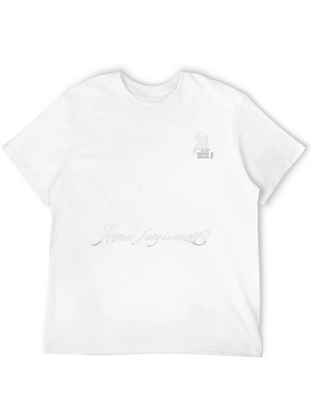 Inner Forgiveness Black Graphic T-Shirt