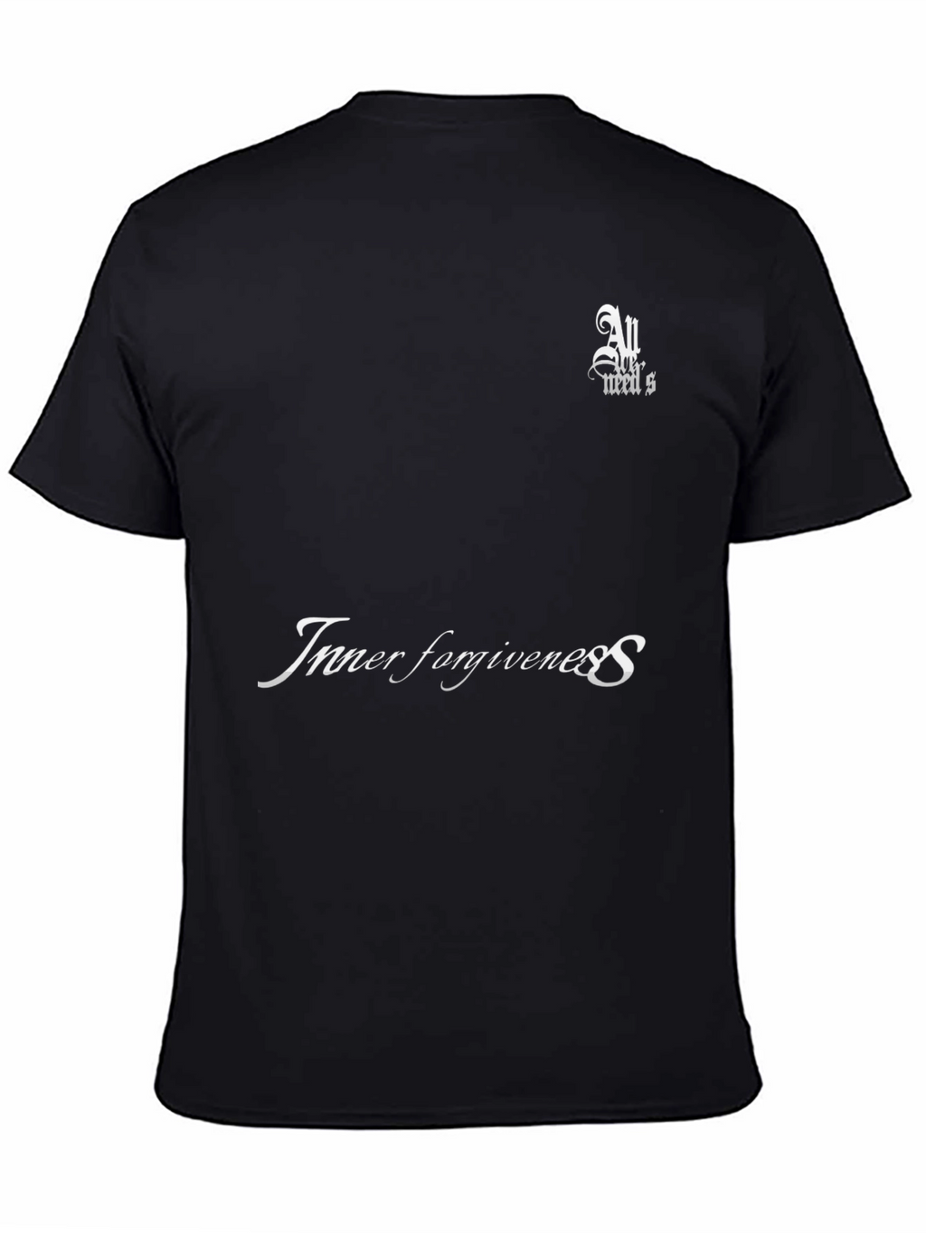 Inner Forgiveness Black Graphic T-Shirt