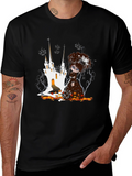 Gothic Doll Castle Graphic T-Shirt