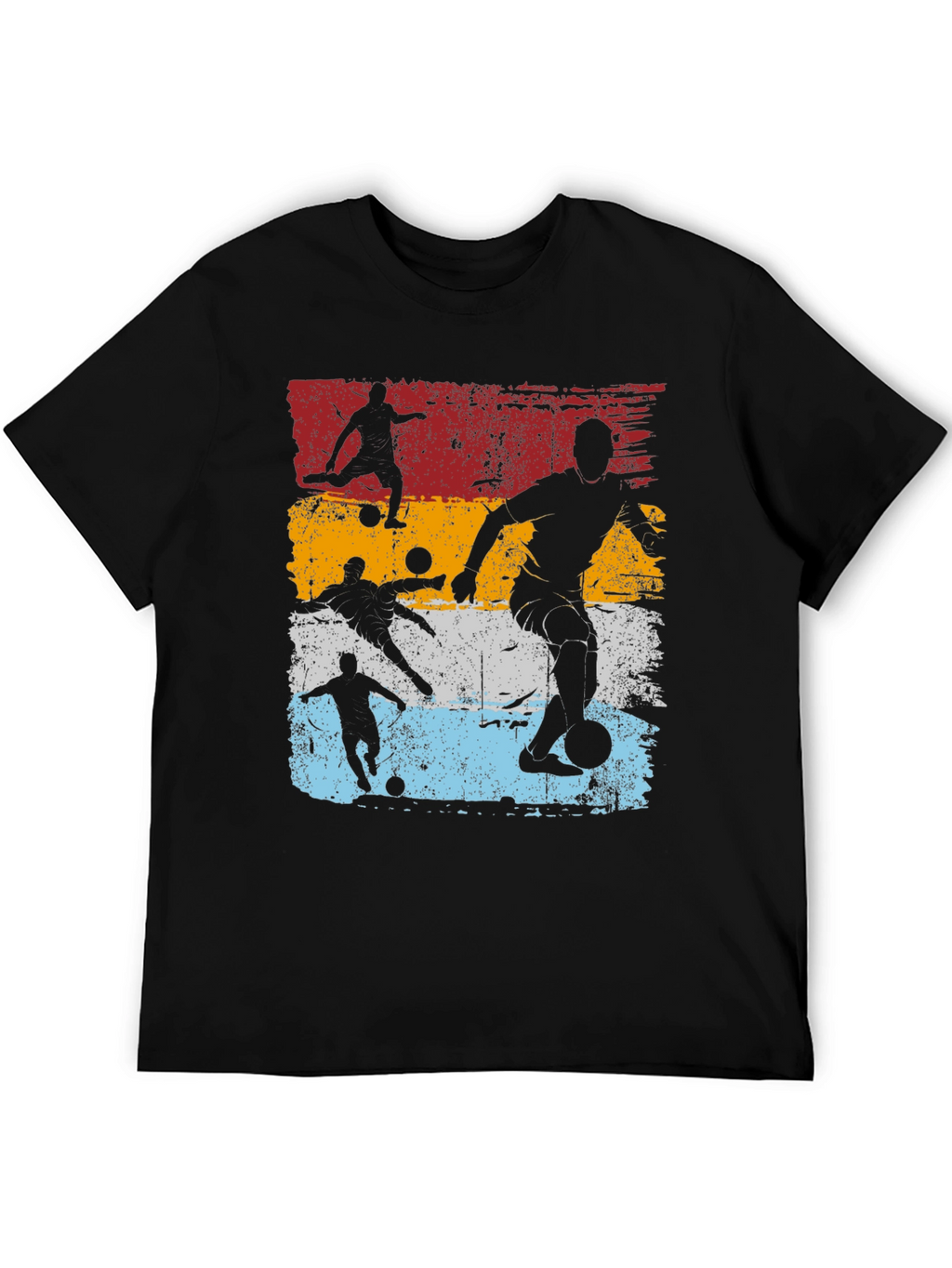 Retro Soccer Player Graphic Tee