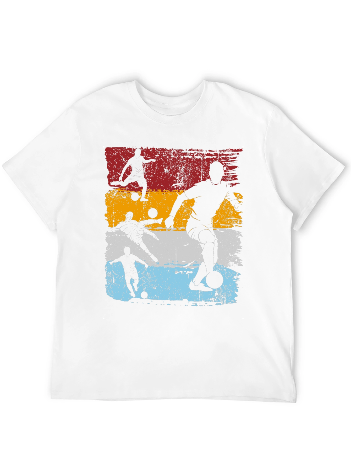 Retro Soccer Player Graphic Tee