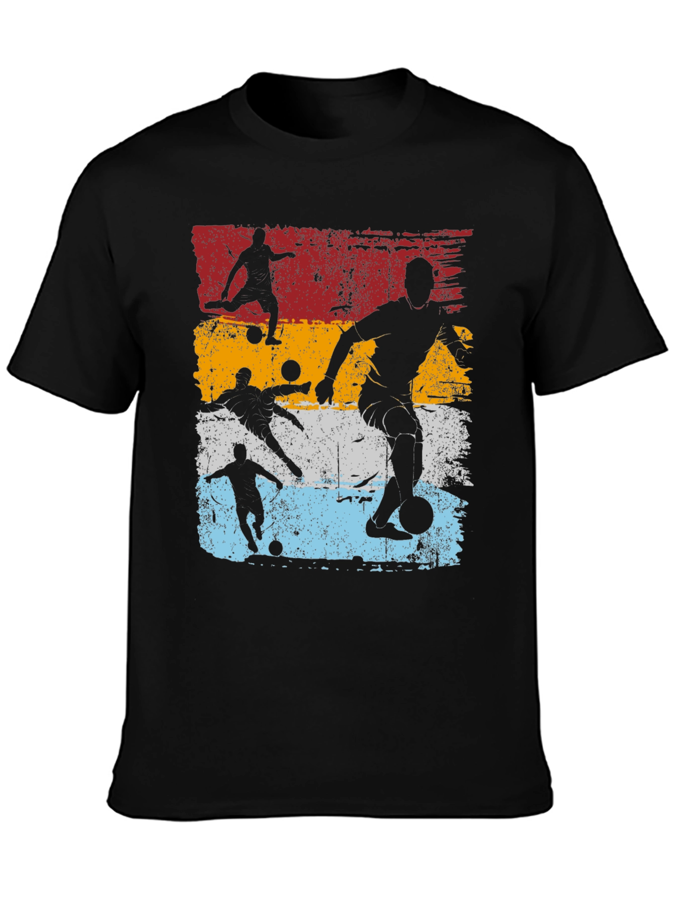 Retro Soccer Player Graphic Tee