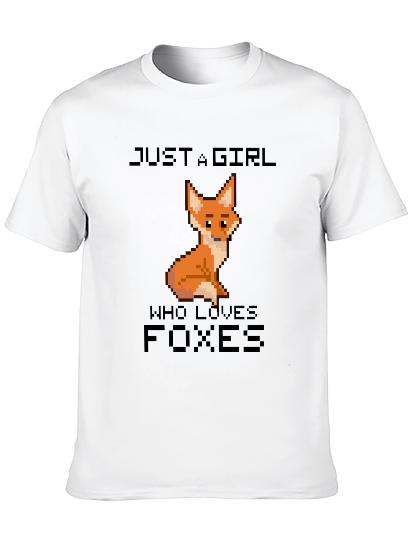 Just A Girl Who Loves Foxes T-Shirt