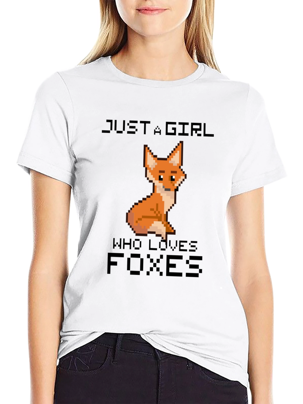 Just A Girl Who Loves Foxes T-Shirt