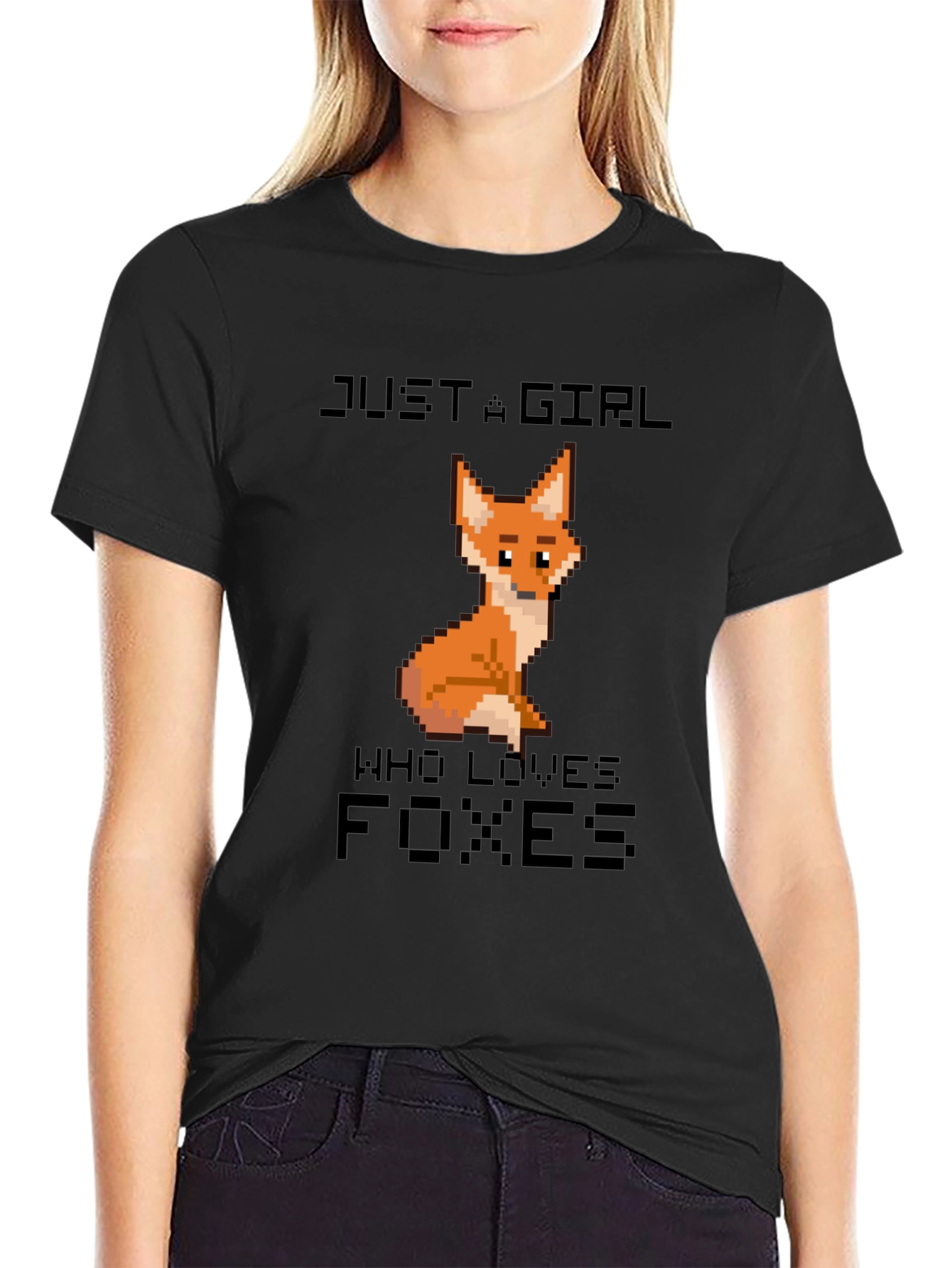 Just A Girl Who Loves Foxes T-Shirt