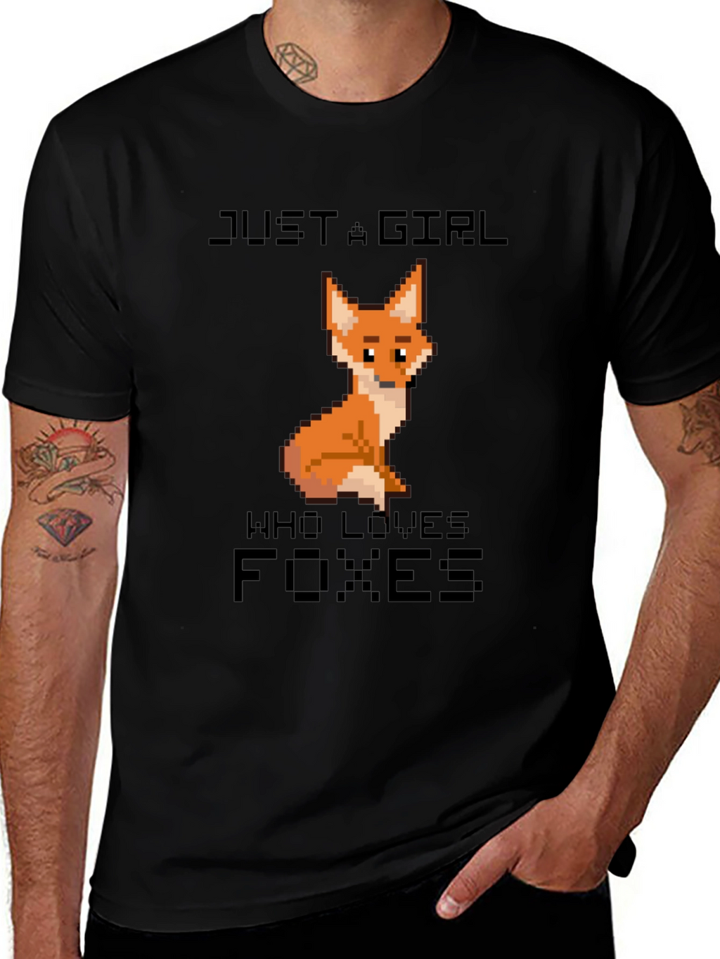 Just A Girl Who Loves Foxes T-Shirt
