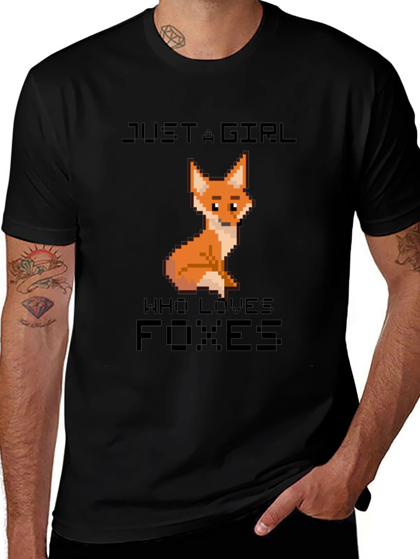 Just A Girl Who Loves Foxes T-Shirt