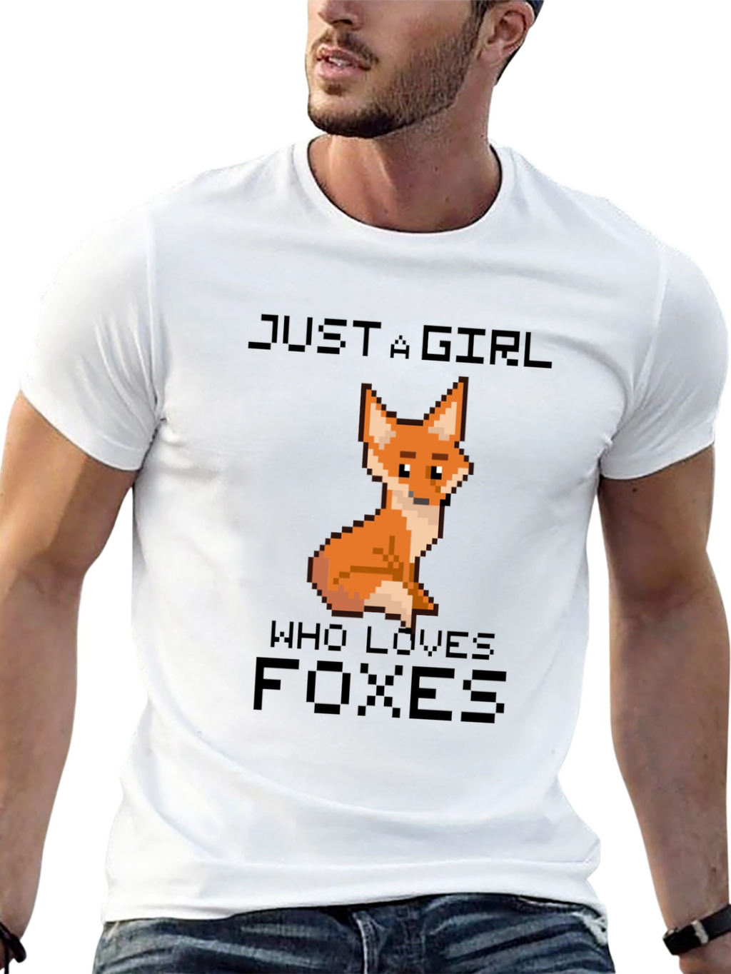 Just A Girl Who Loves Foxes T-Shirt