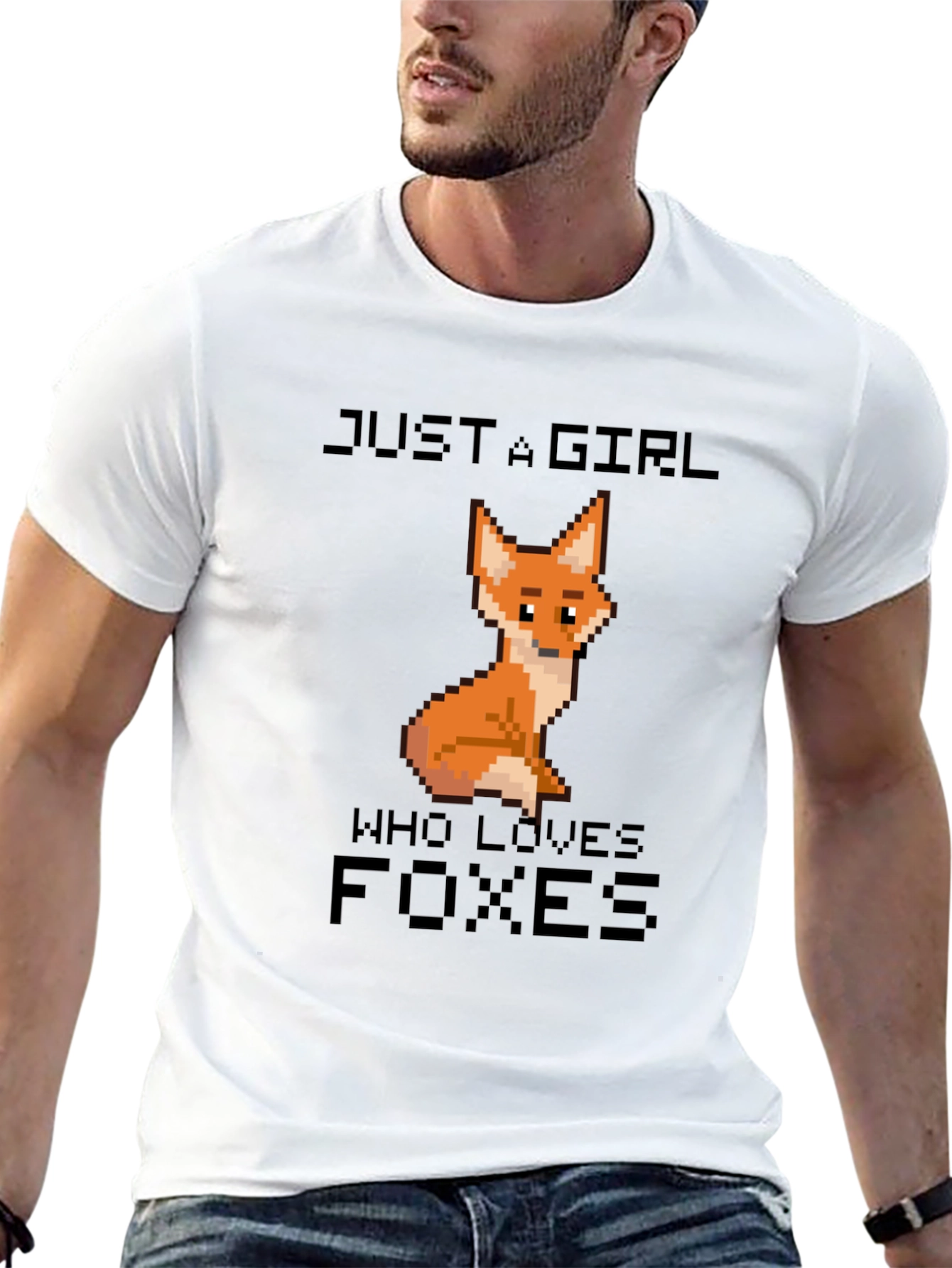 Just A Girl Who Loves Foxes T-Shirt
